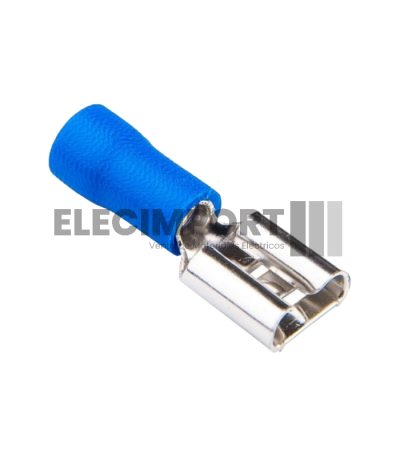 Terminal Hembra Azul